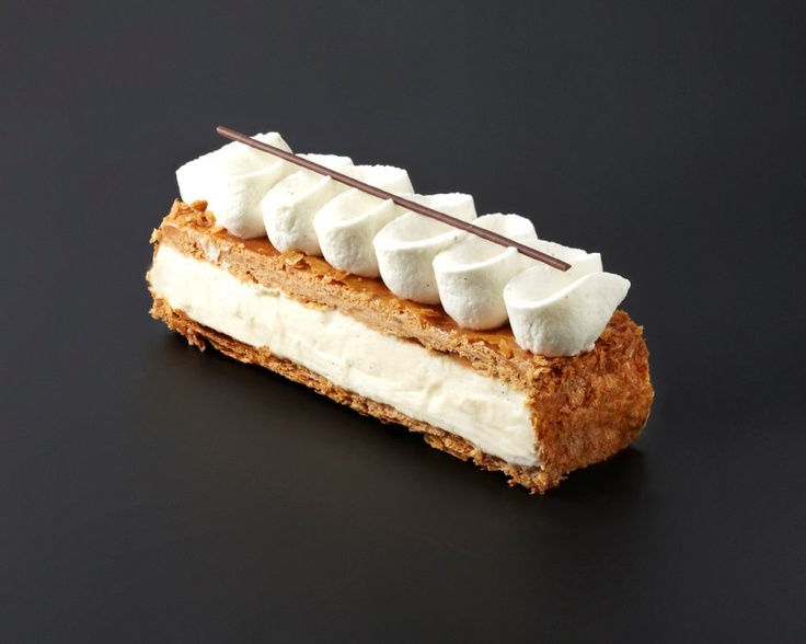 Le Millefeuille revisité par Cyril Lignac. Source image : Pinterest