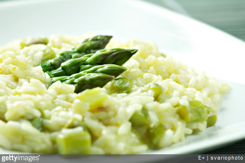 recette du risotto aux asperges vertes : une recette qui sent bon le printemps